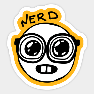 Nerd emoji Sticker